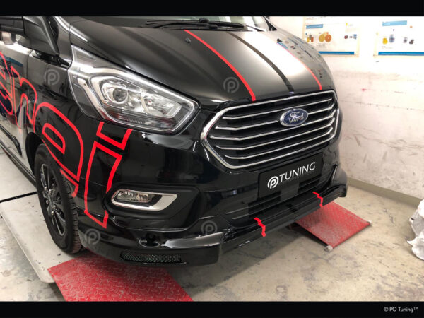 Stoßstange Frontlippe für Ford Transit Custom IV FL 2020-2023 Auto Sch