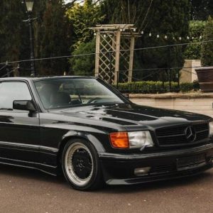 Mercedes Benz W126 Coupé Widebody Kit AMG Look – Bild 3